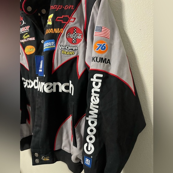 Vintage 90s Chase NASCAR Goodwrench Racing Jacket Size M Streetwear Y2K Retro - Picture 3 of 14